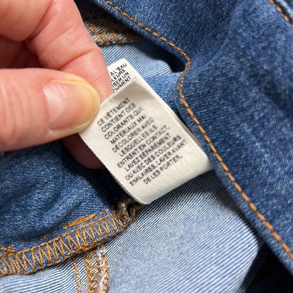 ⭐️Free People Patchwork denim short Shorts size 25 - Picture 9 of 12